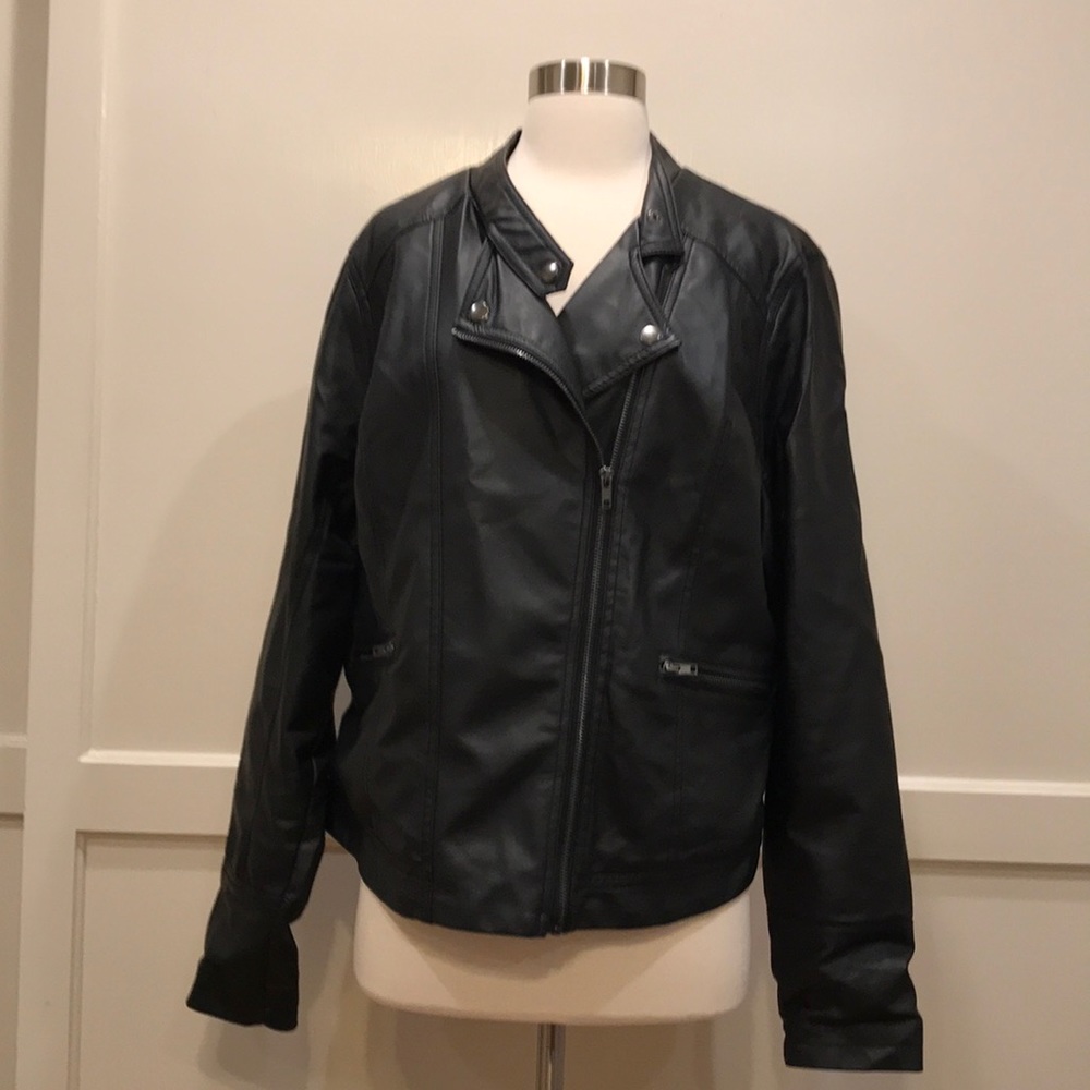Torrid Faux Leather Moto Jacket